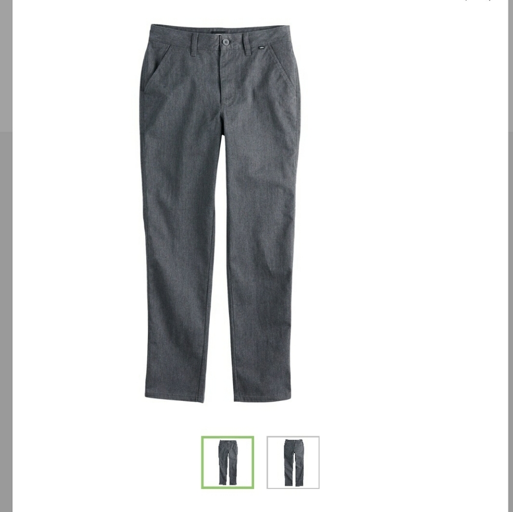 Van's off the wall boys pant new